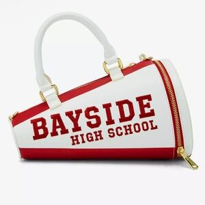 Loungefly Saved By The Bell Bayside High School Megaphone Figural Crossbody Bag
